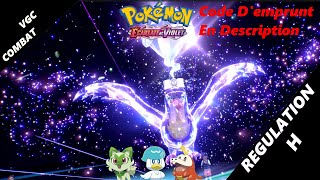 VGC Combat BO3 Le Soutien De Smogogo Regulation H Pokemon Ecarlate amp Violet FR [upl. by Bride494]