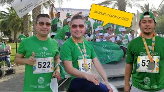 Jeddah marathon Fun RUN2021 [upl. by Lillis]