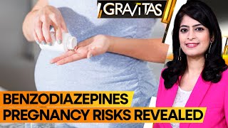 Gravitas  New study reveals miscarriage risks linked to Benzodiazepine use in pregnancy  WION [upl. by Anitreb]