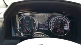 Stock 2012 Ram 2500 cummins MPG update normal driving [upl. by Atinrev449]