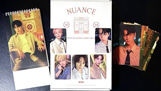 TXT SEASON’s GREETINGS 2024 “NUANCE” UNBOXING [upl. by Vernita]