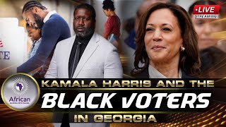 Black Voters In Georgia Feel VP Kamala Harris Is Weak amp Couldnt Handle World Leaders [upl. by Aztiram]