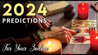 2024 PREDICTIONS ZAZEN TAROT For All Zodiacs zodiac tarotreading tarot [upl. by Adnerad]