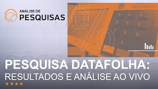 Datafolha ao vivo Lula tem 47 contra 33 de Bolsonaro l Análise de Pesquisas  22092022 [upl. by Nerrej]