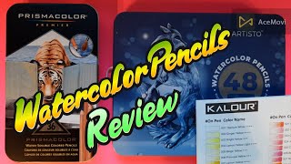 Watercolor Pencils Review  June 2024 [upl. by Ykcul]