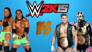 WWE 2K15 The Usos VS The Brotherhood FRHD [upl. by Weeks]