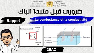 la conductance et la conductivité 2bac افضل مراجعة للدرس [upl. by Eillim687]