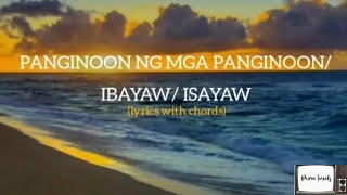 Panginoon ng mga PanginoonIbayawIsayaw Medley lyrics with chords  Jerome Sosun  PrimoTorials [upl. by Aggappe159]