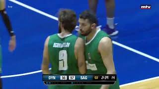 Dynamo vs Sagesse  Round 16  Game Highlights  ملخص مباراة دينامو لبنان والحكمة [upl. by Eux]