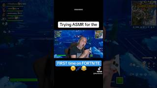 Trying ASMR for the FIRST time on Fortnite🤫🎮💤 fortnite asmr [upl. by Eirahs495]