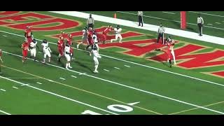 Cainan Hanbury Troy Athens Res Hawks RBMLB 2 point conversion catch Vs West Bloomfield [upl. by Sello658]