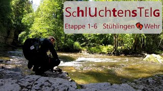 Schluchtensteig Schwarzwald Etappe 16 🏞 Stühlingen 👣 Wehr in 3 Tagen  120km  3200hm 2017 [upl. by Dnarb745]