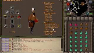 OSRS 1 Def HCIM Pker  Near Top Range amp Chaeldar [upl. by Eiralam]