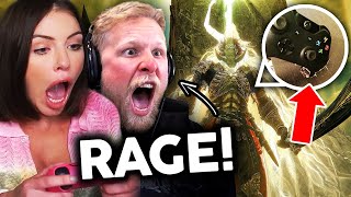 Top 50 Elden Ring DLC RAGE Moments 😳 [upl. by Ottillia]