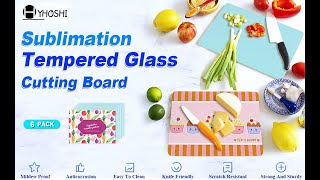 Sublimation Glass Cutting Board Blanks [upl. by Ri589]