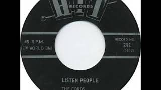 Listen People  The Chords The Cords 1966 [upl. by Ileak]