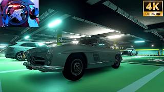 MERCEDES 300 SL Secret Classic Car  Test Drive Unlimited Solar Crown  Steering Wheel Gameplay [upl. by Bicknell]