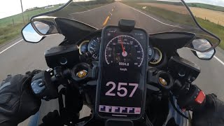 HAYABUSA Gen 3 vs BMW S1000 RR  Top Speed  Full throttle [upl. by Paula721]