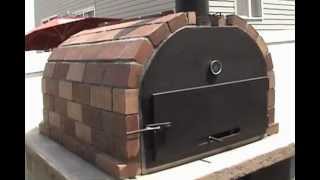 quotBrick N Flamequot Wood Fire Brick Oven by Mr Energy [upl. by Fatma]