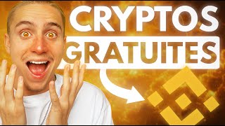 🚨 CRYPTOS GRATUITES SUR BINANCE  TUTO COMPLET [upl. by Hirza]