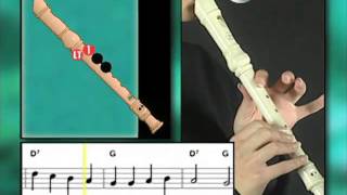 Ex016 How to Play Recorder  Recorder Lessons for Beginners [upl. by Gilleod738]