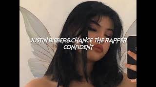 justin bieberchance the rapperconfident sped upreverb  tiktok version [upl. by Eiraminot]