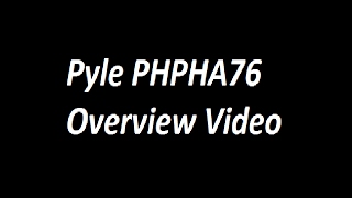 Pyle PHPHA76 Overview Video [upl. by Odama165]