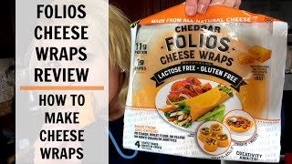 Folios Cheese Wrap Review and How To Make Cheese Wraps [upl. by Paulie]