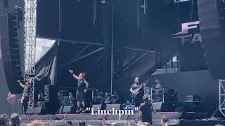 Fear Factory Linchpin Live at Sick New World Festival Las Vegas NV 42724 [upl. by Neomah]