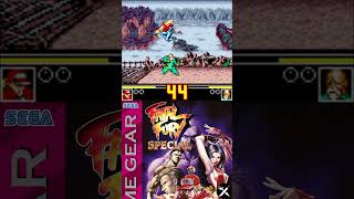 Fatal Fury Special on Game Gear  Sixty Second Reviews 3 retrogaming fatalfury gamegear [upl. by Oleg372]