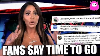 Jersey Shore fans demand Angelina Pivarnick’s removal from Family Vacation after blowup at castmate [upl. by Nanaek]