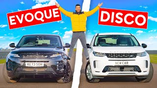 Range Rover EVOQUE vs DISCOVERY SPORT Which Is The Best LAND ROVER For You [upl. by Prosser]