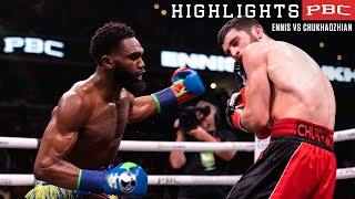 Ennis vs Chukhadzhian HIGHLIGHTS January 7 2023  PBC on Showtime PPV [upl. by Anol]