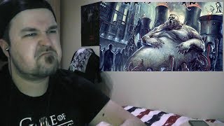 Acrania  A Gluttonous Abomination LYRIC VIDEO REACTION [upl. by Naiditch]