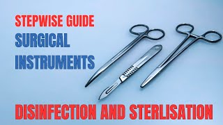 HOW TO USE ESLOC G SOLUTION TO DISINFECT AND STERILIZE SURGICAL INSTRUMENTS STEPWISE GUIDE [upl. by Bendix]