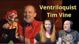 Tim Vine Ventriloquist Reaction [upl. by Leena]