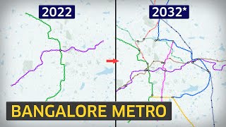 How Bangalore Metro is Growing Rapidly [upl. by Eisso]