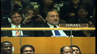 UN general assembly votes on Palestine [upl. by Bertsche]