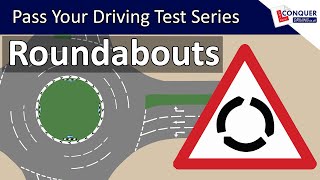 Roundabouts Driving Lesson UK  Pass your Driving Test Series [upl. by Quartus]