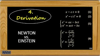 4a  Démonstration de la Transformation de Lorentz [upl. by Connor126]