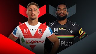 NRL 2024  Dragons v Panthers Round 21  Match Preview [upl. by Hanavas766]