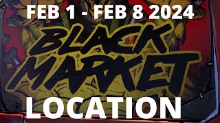 Black Market Vending Machine Location February 1 2024  Borderlands 3  Neon Arterial [upl. by Sedgewake]