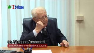 WEB TV ITALIA  ON GIUSEPPE ZAMBERLETTI [upl. by Karlis]