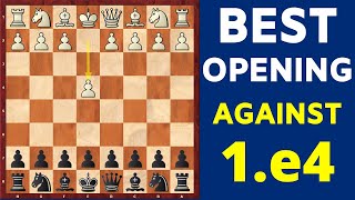 The BEST Chess Opening for Black Against 1e4 [upl. by Corel]