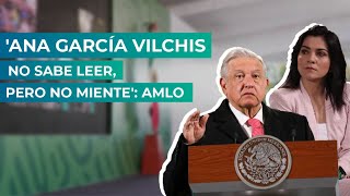 Ana García Vilchis no sabe leer pero no miente AMLO [upl. by Dodge]