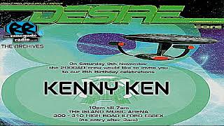 Kenny Ken  Desire 8th Birthday  9 November 1996  JUNGLE DRUM amp BASS DNB LONDON UK [upl. by Vick860]