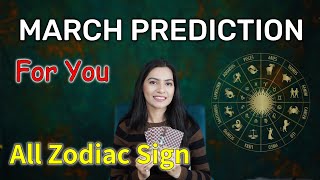 March 2024 Prediction💫 Zodiac sign based March Monthly Horoscope 💫 March tarot reading 2024 [upl. by Yllime846]