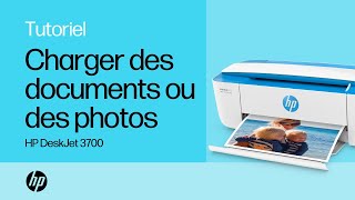 Charger des documents ou des photos et les copier sur limprimante HP DeskJet série 3700 HP Support [upl. by Tsenre]