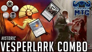 Vesperlark Combo  Turn 3 Kills In Historic [upl. by Ytsirhk595]