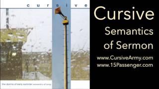 Cursive  Semantics of Sermon [upl. by Sokem]